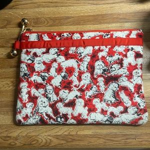 Carolina Herrera Neiman Marcus Target Makeup Case Bag Travel bag Retro Art Deco